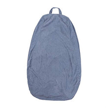 Fodera per Divano in Velluto a Coste per Sedia a Sacco Copridivano per Divano Pigro Copridivano Poltrona Reclinabile (Senza Imbottitura) (Blu scuro, 33.46"*43.31")