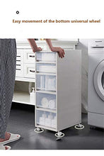 YQ&TL Mobiletto da Bagno Salvaspazio Bedroom Storage Armadietto Carrellino per Il Bagno Mobiletto Mensola del Bagno WC armadietti Laterali, armadietti Stretti