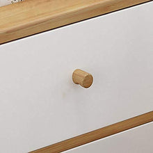 Comodini Nordic Legno Solido, Camera da Letto, Locker, Piccolo gabinetto, Eleganti mobili Governo di immagazzinaggio (Color : A)