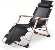 HaoLi Sedia Pieghevole reclinabile, Sedia Pieghevole reclinabile Sedia da Ufficio Portatile Sedia Relax con Supporto poggiatesta, Sdraio