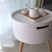Comodini Camera da Letto Net Red Creative Piccola Tavola Rotonda di Stile Giapponese Divano Laterale Mobile Tabella Laterale Semplice Tavolino Camera da Letto Comodino Comodino