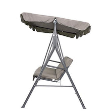 Unbekannt Sparmeile Hollywood - Dondolo a 3 posti, ca. 170 x 110 x 152 cm, Colore: Grigio