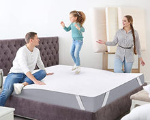 Utopia Bedding Coprimaterasso Impermeabile con 4 Angoli Elastici - Matrimoniale 160x200 cm (confezione da 1), Proteggi Materasso Traspirante e Lavabile
