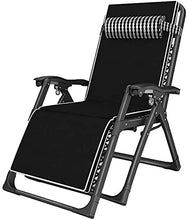 HaoLi Sedie da Giardino, Poltrona reclinabile, Sedia Oversize Regolabile a gravità Zero, Patio Pieghevole per Esterni con batuffolo di Cotone, Supporti 150 kg, Lettino Prendisole