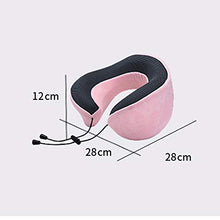 FSGD Cuscino, a Forma di U Cuscino di Corsa a Forma di U Collo Cuscino Portatile a Lunga Distanza aeromobili Sonno artefatto Pelo