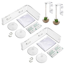 kdjsic 2-Pack Ventosa per Finestra - appendi Piante all'Interno o all'Esterno, Comodo Gancio per Finestra per mangiatoie per Uccelli, Ornamento