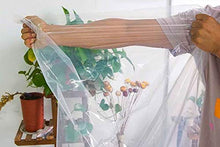 ETNLT-FCZ Telo Trasparente con Occhielli, Tarpaulin Cover Impermeabile Isolamento Anti-invecchiamento Isolamento PE Flower Plant Sheet Covers Piove A Pieve con Gli Occhielli