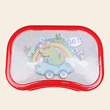Niduo Bear Bagno Step Up Sgabello Toilette per Bambini Allenamento Sgabello Passo-Passo, Piccola Panca Sgabello per Adulti impilabile Adulto Sgabello per Ufficio/Asilo Nido/Cucina,Rosa