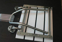SHJMANPA Sgabello Pieghevole in Legno Massello Sedile per Doccia Sgabello per Cambio Scarpe Resistente all'Usura E Resistente, Facile da Mantenere E Pulire