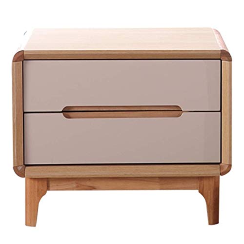 WALNUTA Comodino - Bianco Inoltre legno di colore Divano Tavolino di servizio, terminale Laterale Tavolo Comodino con immagazzinaggio del cassetto gambe in legno massello Soggiorno Mobili Camera Da Le