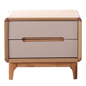 WALNUTA Comodino - Bianco Inoltre legno di colore Divano Tavolino di servizio, terminale Laterale Tavolo Comodino con immagazzinaggio del cassetto gambe in legno massello Soggiorno Mobili Camera Da Le