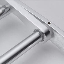 BALLYE Portasciugamani Pieghevole in Alluminio, portasciugamani Multiplo con Ganci, portasciugamani a Parete, portaoggetti, per Cucina in Bagno