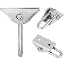 Nichhany Accessorio per Sedia sospesa per Amaca con Piastra Fissa a Sospensione in Acciaio Inossidabile Tipo a U con Piastra Fissa oscillante