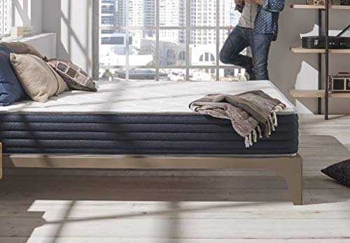 Naturalex ® | Aura | Materasso in Memory Foam 135x190 cm | ThermoSoft v60 | Schiuma Memory Viscotex | Tessuto SoftSensation extra soave | Traspirabile | Certificato Oeko-Tex®
