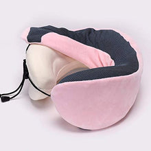 FSGD Cuscino, a Forma di U Cuscino di Corsa a Forma di U Collo Cuscino Portatile a Lunga Distanza aeromobili Sonno artefatto Pelo