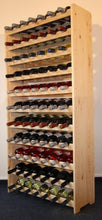 Scaffale porta bottiglie di vino in legno, per 77 bottiglie rw-3 – 77 145 x 72 x 26.5 porta vino in bottiglia scaffali