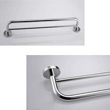 Portasciugamano HXF- Portasalviette Bagno toletta tovagliolo Ferroviario Appendiabiti WC WC (60cm) Robusto