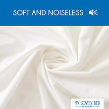 My Lovely Bed - Proteggi Materasso | Coprimaterasso Impermeabile - Singolo (80x190/200 cm) - Lavabile - Antiacaro in Mollettone 100% Cotone - Compatibile King Size