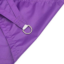 fdxcf Recinzione sole Tenda a vela, all'aperto Sun tonalità della maglia Triangolo Destra protezione solare anti-UV Park Terrace parco divertimenti poliestere resistente allo strappo, 12 colori,Viol