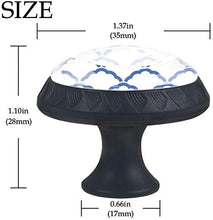 Onda giapponese Pomelli per Porta Set di 4 Pomelli per Mobili Manopole per Cassetti Cucina Armadio Vetro