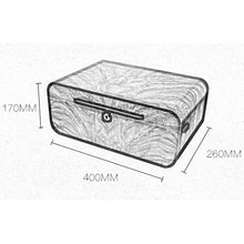 Cigar Box, Cigar Humidor, Humidor, Legno di Cedro Cigar Box, Durevole, può Contenere da 80 a 100 Alta qualità (Size : 40x26x17cm)