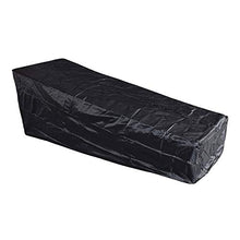 HUACHENG Nero/Grigio Poltroncina in Poliestere Impermeabile Copertura Antipolvere Giardino Esterno Patio Mobili per la casa Sedie da Spiaggia Borsa di Protezione-Nero