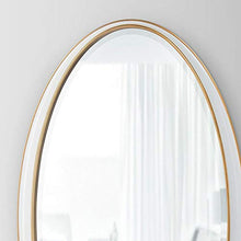 Bathroom mirror Specchio da Bagno Nordico Specchio per specchi da Parete Appeso Ovale Bagno a Parete Camera da Letto Specchio da Bagno Minimalista