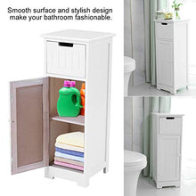 Alinory Armadietto da Pavimento, Stile Moderno 30 * 30 * 81,5 cm Armadietto da Bagno salvaspazio, Ufficio per la casa