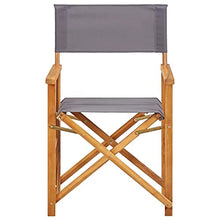 vidaXL 2X Legno Massello di Acacia Sedie da Regista Pieghevoli Leggere Robuste Seggiole da Giardino Campeggio Spiaggia Blu