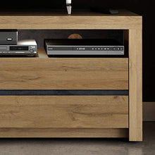 Homeface Ancona VB-01 - Set di 4 pareti per soggiorno, 4 pezzi, in rovere Grandson
