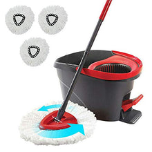 SSAYY Spray Mop Sostituire La Testa Facilmente per Pulire Il Mocio E Strizzare Il Mop Rotante per Sostituire Il Mop
