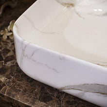 Yxx max -Lavabo Bacino del dispersore di Ceramica del controsoffitto, Art Bacino Recti Hotel Domestica Bathroom Sink (50x40x13.5cm) Lavandino del lavabo
