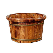 NUBAOgy Pediluvio Adulto, Pediluvio In Legno Massello, Barilotto Per Pedicure Addensato, Vaschetta Per Pedicure, Pediluvio Per Uso Domestico, Lavabo Per Massaggio Ai Piedi, Adatto Per Famiglie, Hotel,