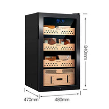 Xing Hua home Umidificatori Humidor Armadietto per Sigari Legno di Cedro per Uso Domestico Armadietto per Sigari Elettronici Idratante Sensore di umidità può Contenere 400-500 Sigari