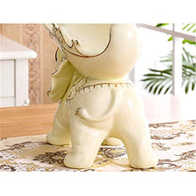 VHGYU Porta Bottiglie da Vino in Stile Europeo Creativo Tatuaggi Soggiorno Casa Moderna Ceramica Elephant Wine Rack Decorazioni Hotel Restaurant Crafts Bianco Idee Regalo per Gli Amanti del Vino