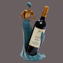BLMDX Vino cremagliera decorazione della famiglia personalità vino cremagliera vino resina mobili ufficio ventilatore pieghevole bellezza vino rack