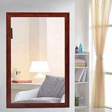 WM Specchio da bagno semplice specchio per il trucco WC specchio da bagno per dormitorio con cornice da appendere alla parete specchio da bagno specchio da bagno - 10.27