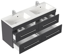 Mobile bagno Firenze 140 antracite satinato