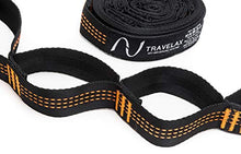 Travelax Sistema di Fissaggio o Cinghie di Supporto per Montare o Appendere Amaca, 22 Lacci