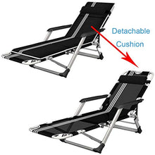 YVX Sun Lounger Zero Gravity Sun Loungers Lying And Reclining Armchair with Patio Cushions for Outdoor Use, Max. 200 kg