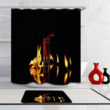 LIYAN Combinazione Bagno. Immagini Chiare E Colori Vivaci Rendono Il Tuo Bagno Pieno di Vita. Accessori da Bagno. Chili. Fiamma.