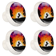 Maniglie per cassetti Manopole per cassetti Manopole rotonde Confezione da 4 per armadietto, cassetti, cassettiere, cassettiere ecc - ColSky e Unicorn