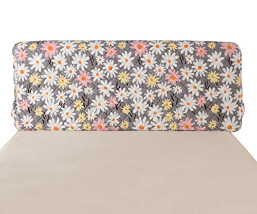 HDGZ Imbottita Elastica Copri Testata Letto Copertura Testata Letto Matrimoniale/Singolo Fodera Elastica Protezione, Protezione Elastica Lavabile (Color : K, Size : 190 * 60cm)