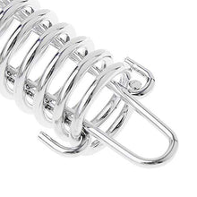 8Pcs Tension Coil Extension Gancio a molla Tensione in acciaio inossidabile Camping Tenda da campeggio Corda di serraggio Tenda di primavera Accessori per campeggio all'aperto escursionismo