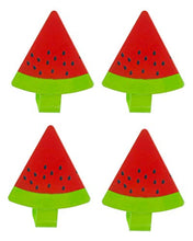 MIK Funshopping Set di 4 fermatovaglia in metallo Tropical (anguria)