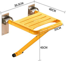 Sgabello per il bagno Bagno Doccia Sgabello sgabello da bagno Sgabello bagno sedile pieghevole Wallmounted antibatterico mobile ausiliario Sgabello doccia Sedile Bagno cuscinetto punzonatura massima 2