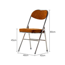 Chair QL Sedia da Pranzo in Plastica Semplice Nordica, Sedia Pieghevole Semplice da Casa con Schienale, Sedia da Cucina Moderna per Il Tempo Libero