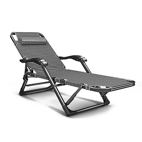 Lettini prendisole,Sedia da giardino per impieghi gravosi Lettino prendisole Zero Gravity Pieghevole,Sedie reclinabili reclinabili Chaise lounge Sedie a sdraio Metallo impermeabile e leggero per mobil