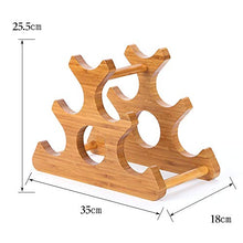 Tavolo Wine Rack Impilabile Brown Wine Rack di visualizzazione del basamento del supporto di archiviazione for la casa Kitchen Bar controsoffitto o sala da pranzo Usa per piani di lavoro, dispense e f