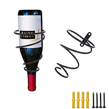 LLLucky 1/3/5 Pz/Set Portabottiglie per Vino da Parete in Metallo Portabottiglie per Vino Rosso 3